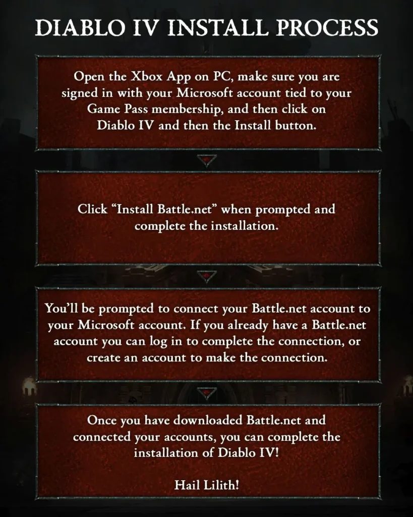 Diablo IV Coming on Xbox Game Pass