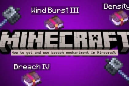 How to get and use breach enchantment in Minecraft